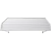 StarTech.com Deur- en Raamluifel - Buitenzonwering - Afmeting 121,9 x 106,6 x 51 cm - Lichtgewicht - Stevig Aluminium - Bescherming tegen Regen, Sneeuw en Zon