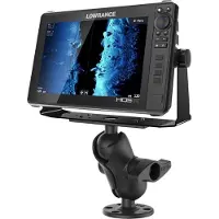 Ram Mounts Universal Fishfinder Support Zilver 22.8-30.4 cm