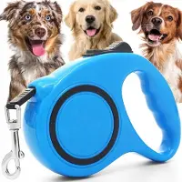Reverse Automatische Hondenriem 5m - Uitschuifbaar met Rem & Ergonomische Grip