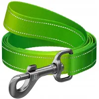 Waudog Nylon Hondenlijn Mono Lichtgroen 200cm x 25mm