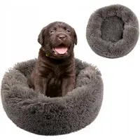 Pet Zen Luxe Hondenkussen Shaggy Wolk 55x55cm - Zacht & Wasbaar