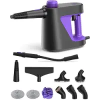 Motionflow 11-Delige Handstoomreiniger PRO - Krachtige 1000W 3,5 bar Stoomreiniger - Reinigingsmachine voor Badkamer, Bank en Vloer - Steam Cleaner Vlekkenreiniger - 3 Meter Stroomkabel