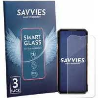 Savvies 3 Stuks Screenprotector - geschikt voor Oukitel WP500 - beschermfolie glas transparant