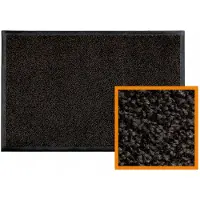 Kleen-Tex Iron-Horse Deurmat Zwart Mink 85x60 cm - Professionele Entreemat