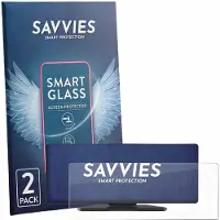 Savvies 2 Stuks Screenprotector - geschikt voor Carpuride W903 Plus 9.3" - beschermfolie glas transparant