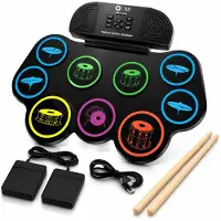 Bp Goods Drumstel - Elektrisch Drumstel - 10 demo songs - 9 ritmes - 9 drumkits