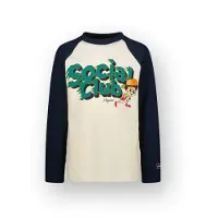 Vingino Jongens Oversized T-shirt Hilden Jongen Blauw 152
