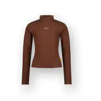 Vingino Meisjes T-shirt Icon rib top col Meisje Bruin 128