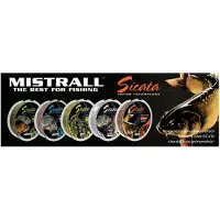 Mistrall Sicata Carp Vislijn 0,35 mm 300 m - Hoge Kwaliteit Vislijn
