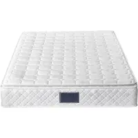 Happiq Pocketveer Matras 90x200 cm Wit – 25 cm Dik, Medium Stevig met Orthopedische Ondersteuning