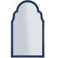 Mauro Ferretti Spiegel Tangier Blue Wall Mirror 47×1×80 cm
