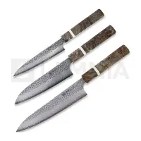 Cold Steel Japanese VG-10 Damascus kitchen knife set