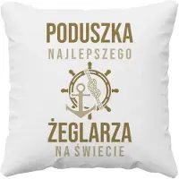 Garibaldi Decoratieve Kussen 'Beste Zeiler Ter Wereld' - Perfect Cadeau