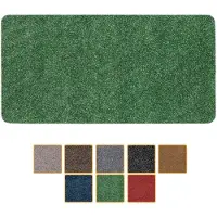 ANRO Deurmat Groen 80x40cm – Schoonloopmat Antislip Wasbaar Voordeur Hal Binnen & Buiten Op Maat