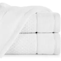 Eurofirany Frida Badhanddoek 70x140 cm - 100% Katoen - Wit
