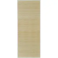 vidaXL Tapis en bambou naturel à latte rectangulaire 80 x 200 cm241332