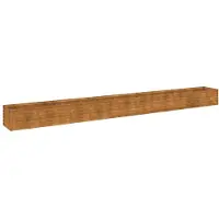 vidaXL Verhoogde tuinbak 482x50x36 cm cortenstaal