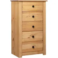 vidaXL Dressoir Panama Range 46x40x89 cm grenenhout