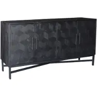 Giga Meubel Dressoir Jazz Zwart 160cm