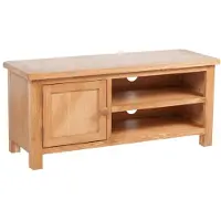 vidaXL Tv-meubel 103x36x46 cm massief eikenhout