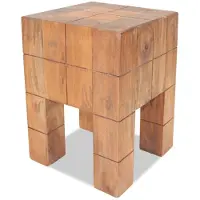 vidaXL Kruk massief mahoniehout