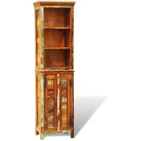 vidaXL Boekenkast vintage-stijl massief gerecycled hout