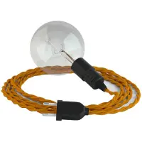Creative Cables Snake Twisted 5m Lampkabel