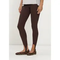 Alix The Label Dames Broeken Ladies Knitted Clean Legging - Bruin - Maat XS