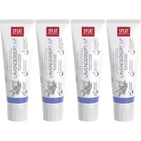 Splat Lavendersept - Tandpasta zonder fluoride - Voor gevoelige tanden, 4-pack, lavendelgeur