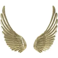 Mauro Ferretti Wandpaneel Wings Amy Set 2 Pcs 60×4,4×130 cm