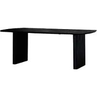 Giga Meubel Eettafel Tomeo Zwart 200cm