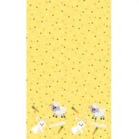 Duni Tafelkleed Hoppy Easter Geel 138 X 220 Cm