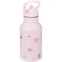 Atmosphera Kids Back to school - Drinkfles RVS - Roze - 350ML