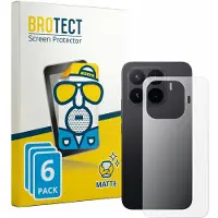 BROTECT - Screenprotector voor Xiaomi 17T Pro (Achterkant) - Folie Beschermfolie matte 6 Stuks