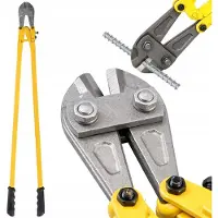 Rosfix Bolttang 30" - Snijschaar voor Staven - 0–10 mm - 750 mm, Gehard Staal, Antislip Houder