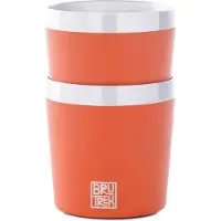 Planetary Design 2 stuks USA Camp Cups - Rood - Kampeer servies – kampeer mok - RVS – dubbelwandig - extra lang warm