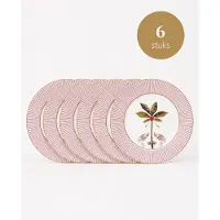 Pip studio La Majorelle Borden - Ontbijtborden - Bordenset - Servies set van 6 - 21cm