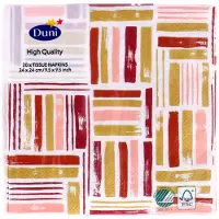 Duni Servetten - Golden Impuls 24x24 cm