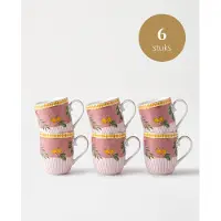 Pip studio La Majorelle Mokken - Koffiekopjes met Oor - Koffiemok - Servies set van 6 - 200ml