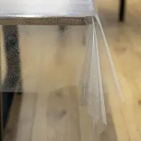 ANRO Tafelkleed Glitter Meerkleurig 130x90cm Met sierband Afwasbaar Waterafstotend Binnen & Buiten