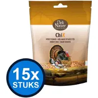 Deli Nature 15x - ChiX insectenmix 180gr - Kippenvoer - 180 g