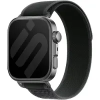 Strap-it Trail bandje Nylon geschikt voor Huawei Watch Fit 5 Pro / 5 / 4 Pro / 4 / 3 - Zwart