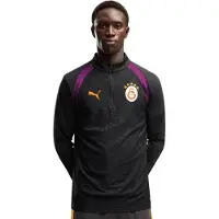 Puma Galatasaray SK Trainingstrui 1/4-Zip 2026-2027 Donkergrijs Paars Oranje