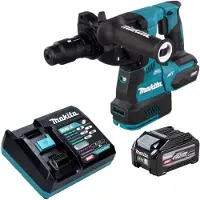 Makita HR 002 GU101 accu-boorhamer 40 V max. 2,9 J SDS plus borstelloos + 1x accu 4,0 Ah + oplader