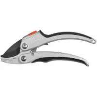 Famanu – Hefboomsnoeischaar SmartCut voor dikker en droog hout, stabiele snoeischaar met aambeeld, diameter tot 25 mm, met hefboommechanisme en aluminium handgrepen