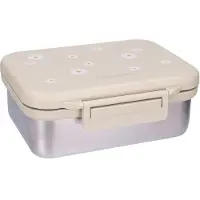 Kidzroom Nostalgia Broodtrommel - RVS lunchbox kinderen - Incl. divider - 1,8 liter - Groen