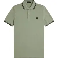 Fred perry Polo Twin Tipped M3600 Groen 23