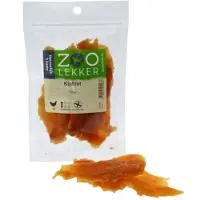 Zoolekker Kipfilet hondensnack - natuurlijke gedroogde kip voor honden 100 Gram
