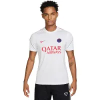 Nike Paris Saint-Germain Strike Trainingsshirt 2026-2027 Wit Rood Donkerblauw