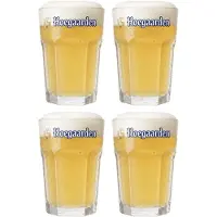 Hoegaarden Bierglazen Witbier 250 ml - 4 Stuks